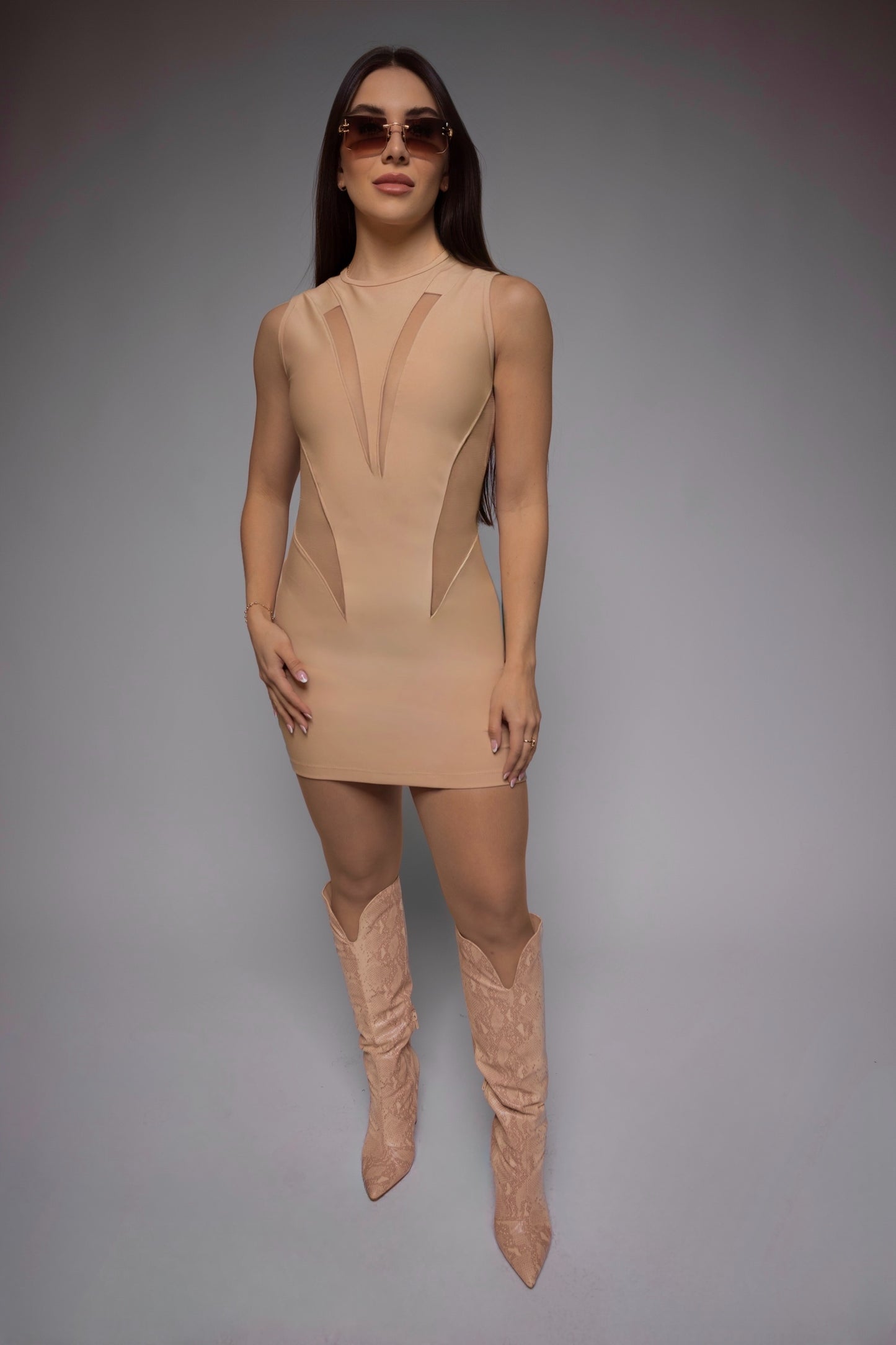 DV Nude Dress